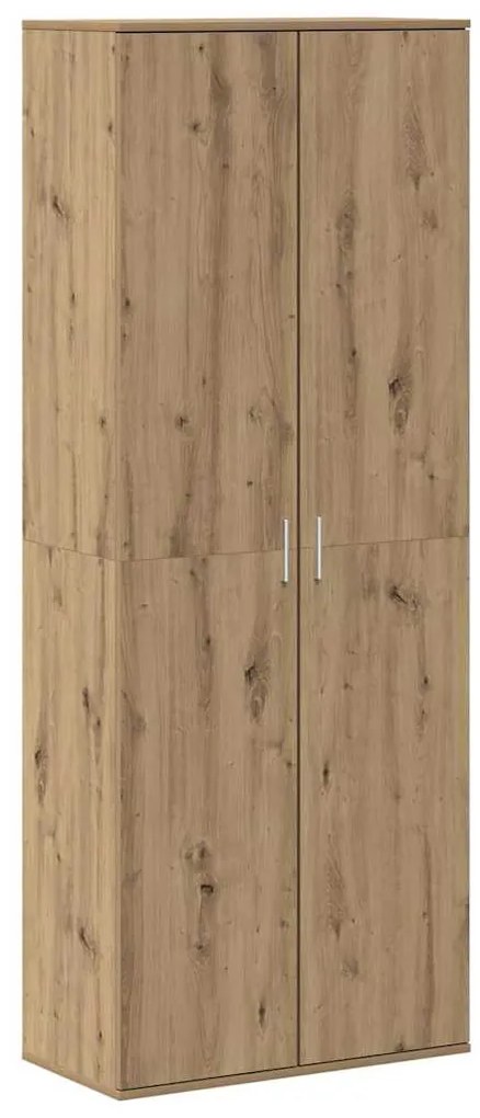 vidaXL Υψηλόμπαρο artisan δρυς 70 x 35 x 180 εκ. Επεξεργασμένο ξύλο