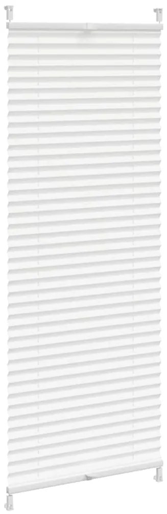 vidaXL Σύστημα Σκίασης Πλισέ Λευκό 40 x 125 εκ.