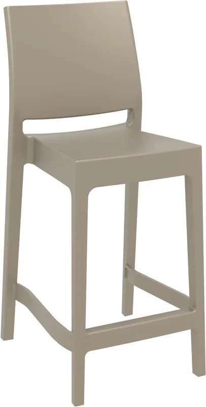 Σκαμπό Μπαρ Maya 65 Dove Grey