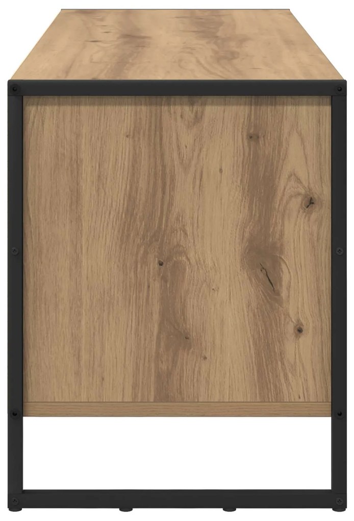 vidaXL Ντουλάπα Παπουτσιών με αποθήκευση Καρυδιά Χειροποίητης Εργασίας