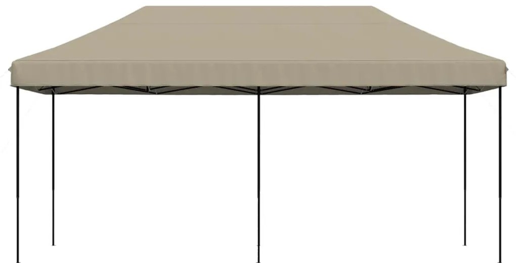 vidaXL Τέντα Εκδηλώσεων Πτυσσόμενη Pop-Up Taupe 580x292x315 εκ.