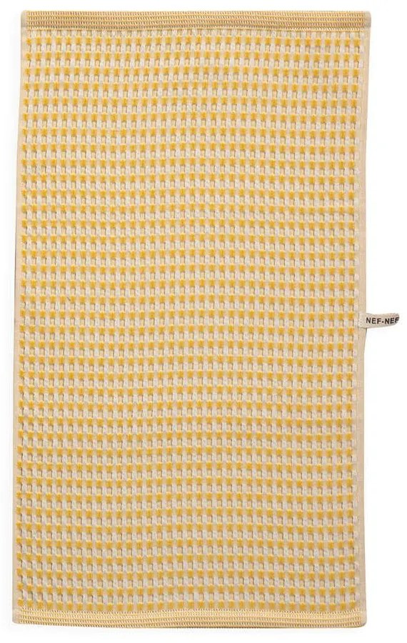 Ποτηρόπανο Πικέ Walter Yellow Nef-Nef 45x68cm 100% Cotton