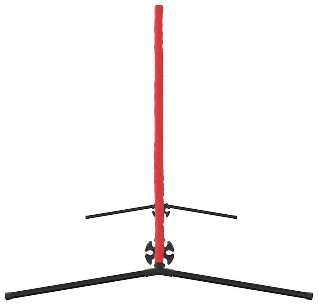 vidaXL Δίχτυ Τένις Μαύρο και κόκκινο 301 x 90.5 x 87 εκ. Πολυεστέρας