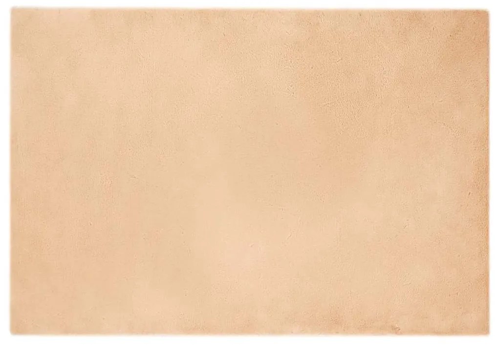 vidaXL Χαλιά Ψεύτικου Κουνελιού Olite Taupe 120 x 170 cm Πολυεστέρας