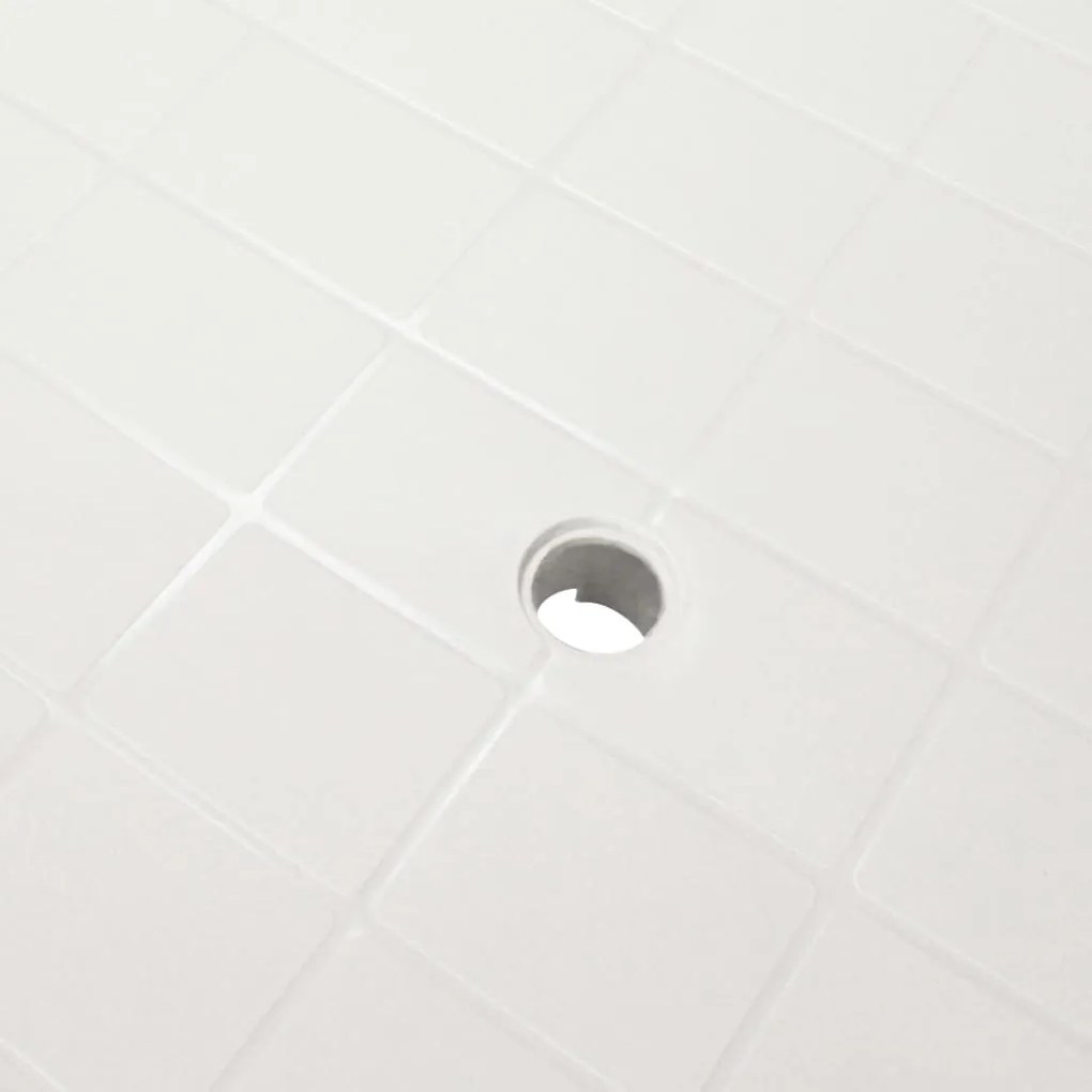 vidaXL Τραπέζι Κήπου Λευκό 101 x 68 x 72 εκ. Πλαστικό