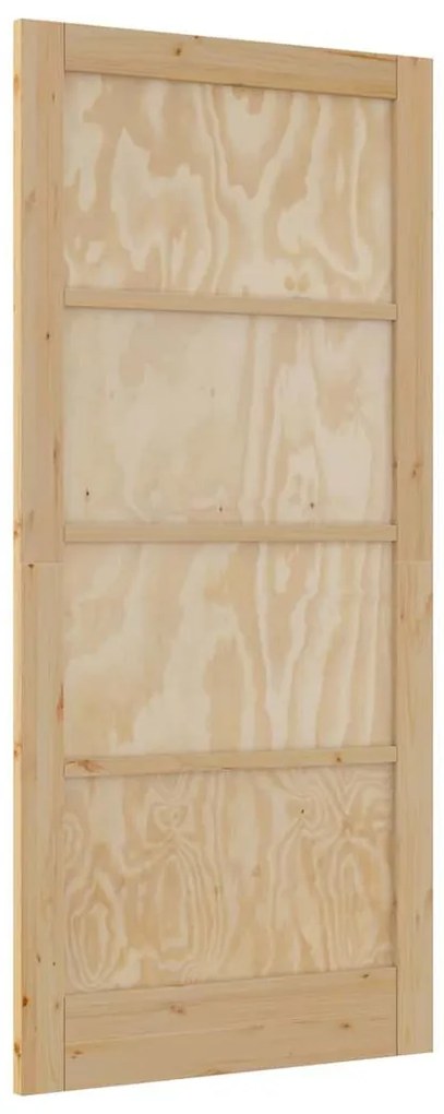 vidaXL Εσωτερική Πόρτα Καφέ 93 x 202 cm Κόντρα πλακέ