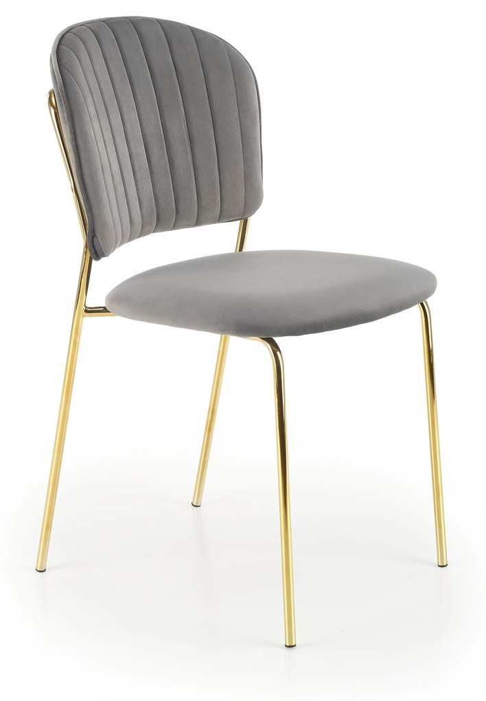 K499 chair grey DIOMMI V-CH-K/499-KR-POPIELATY DIOMMI-60-21320
