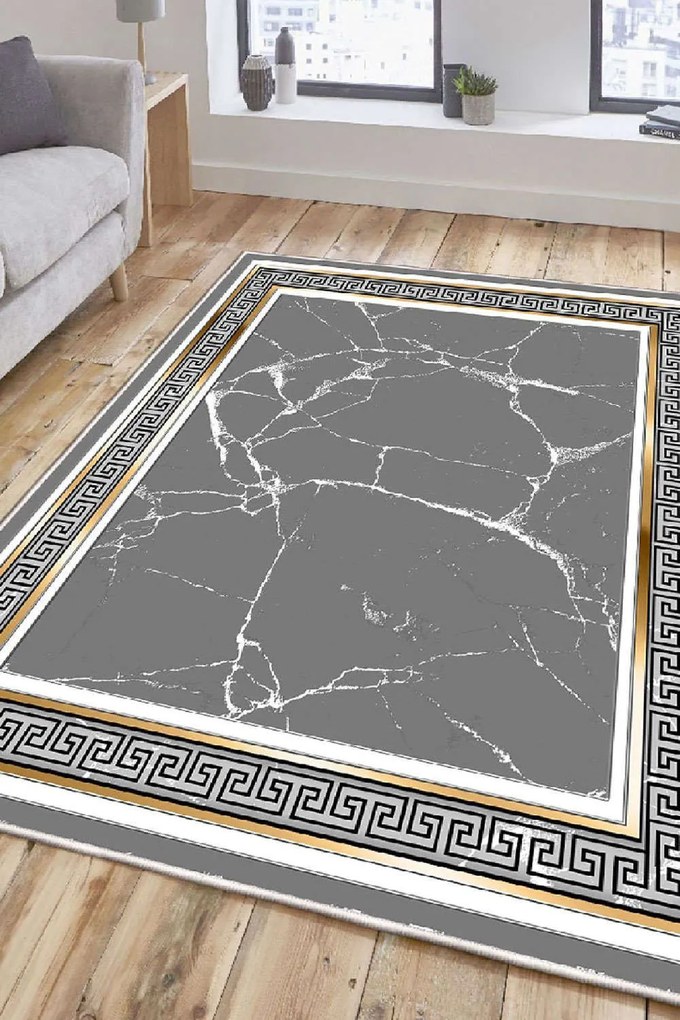 Χαλί ELS2410 599HFT4414 Grey-Gold Conceptum Hypnose 120X180cm