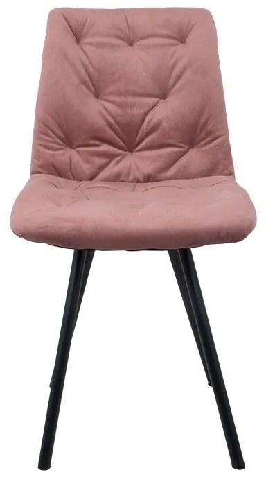 Καρέκλα Τραπεζαρίας 9606 Fylliana Ρόζ 59x46x85εκ. 2αδα 59x46x85 εκ.