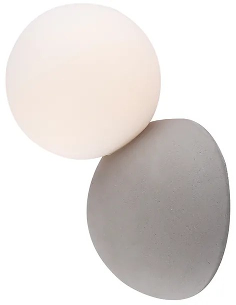 Απλίκα Τοίχου Aca Venus MK421W19G Cement