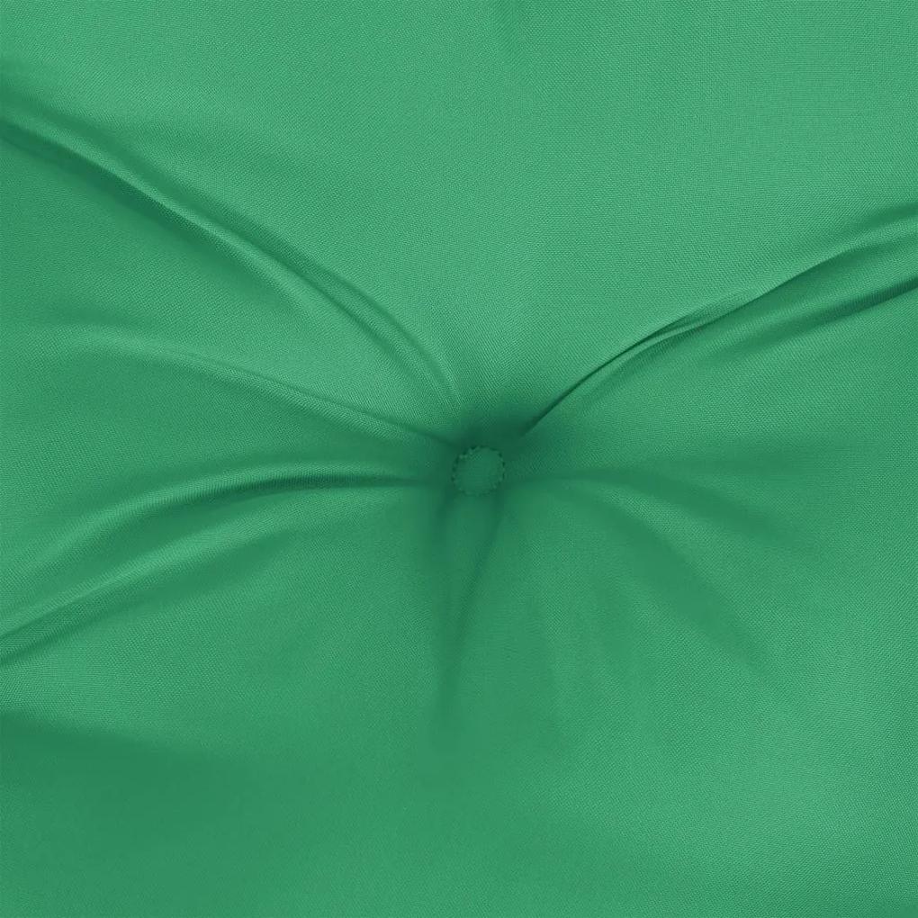 Μαξιλάρι Στρογγυλό Πράσινο Ø 60 x 11 εκ. από Ύφασμα Oxford - Πράσινο
