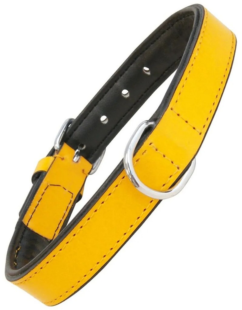 Κολλάρο Σκύλου Gloria Γεμισμένο Κίτρινο (45 x 2 cm)