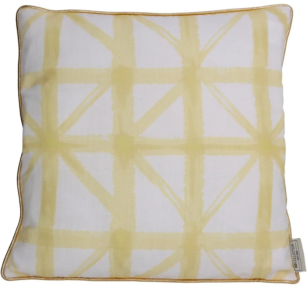 Μαξιλάρι Με Σχέδιο Κίτρινο Polyester 45x45cm - ART-05154499
