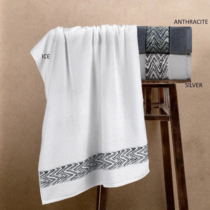 Πετσέτα Σώματος (70x140) Guy Laroche Pome 500gsm Γκρι