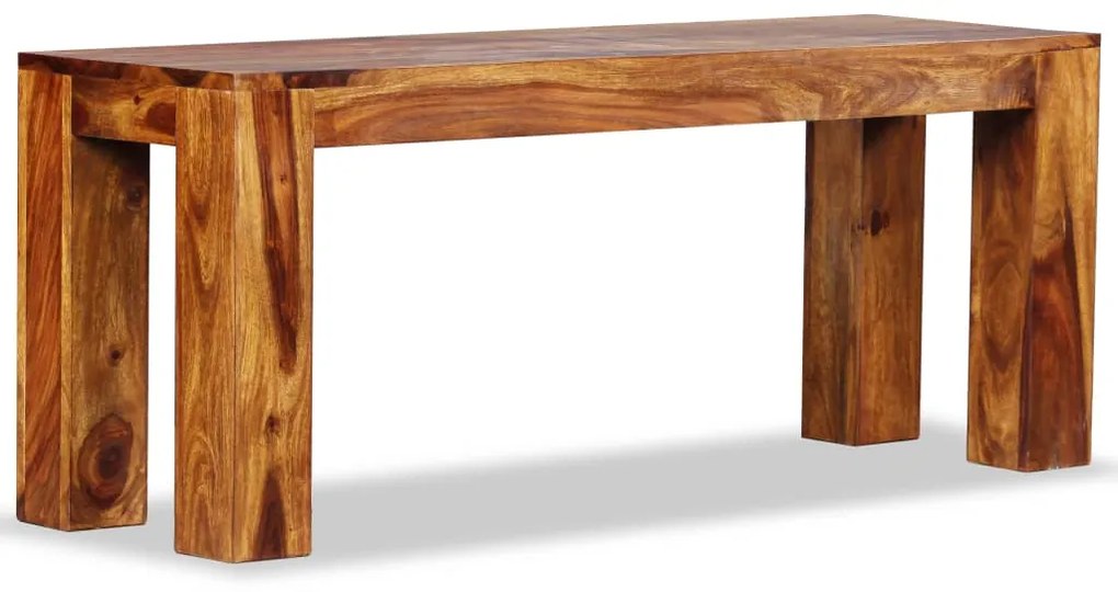 vidaXL Πάγκος 110 x 35 x 45 εκ. από Μασίφ Ξύλο Ακακίας