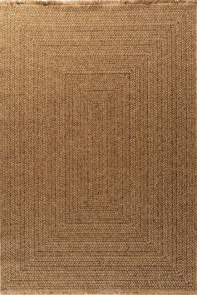 Σετ Χαλιά Κρεβατοκάμαρας 3Τμχ. Kenzzi 5001-778 Brown Merinos ΣΕΤ (2 67x140 &amp; 67x220) Πολυπροπυλένιο