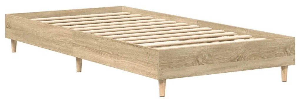 Πλαίσιο κρεβατιού χωρίς στρώμα Sonoma Oak 90x190 cm - Καφέ