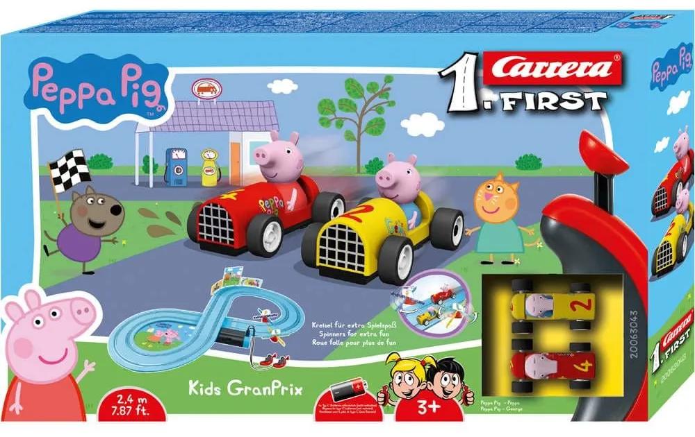 Πίστα Slot 1.First Peppa Pig Kids GranPrix 20063043 Multi Carrera Toys