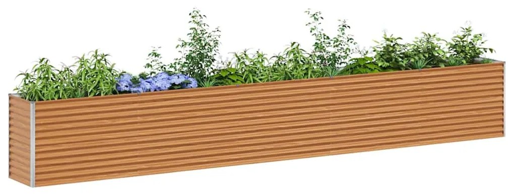 vidaXL Υπερυψωμένη Ζαρντινιέρα 485 x 50 x 68 εκ. Επικαλυμμένος Χάλυβας