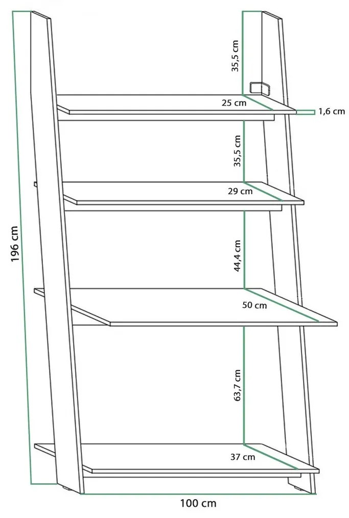 Τραπέζι γραφείου Gilroy 111, 74x100x50cm, 24 kg, Άσπρο | Epipla1.gr