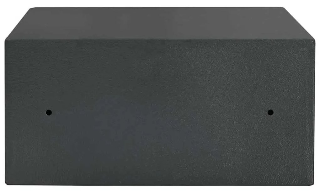 vidaXL Ψηφιακό Ασφαλές Σκούρο γκρι 42 x 37 x 20 εκ. Ατσάλι