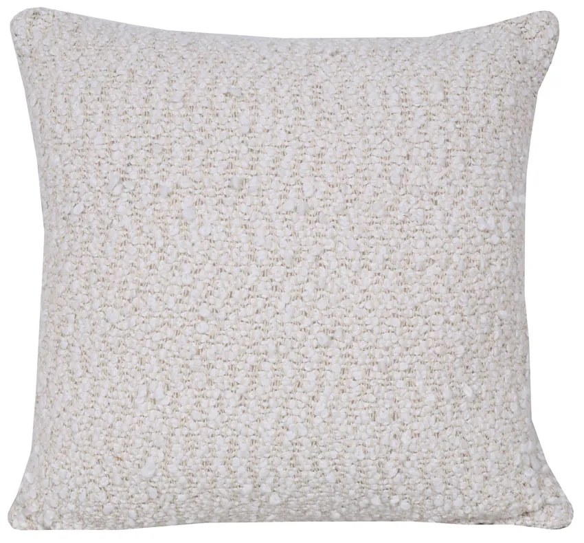 SIMPUL ΔΙΑΚΟΣΜΗΤΙΚΟ ΜΑΞΙΛΑΡΙ 45x45 ΥΦΑΣΜΑ ΛΕΥΚΟ POLYESTER - 032794