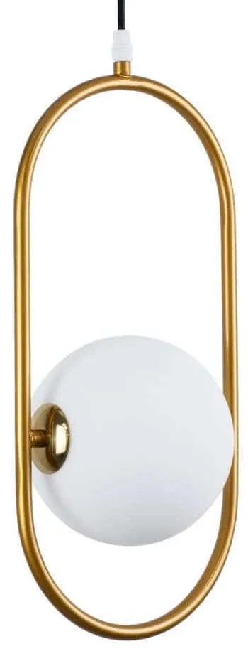 Φωτιστικό Οροφής Hamburg 00590 20x15x40cm 1xE27 Gold GloboStar