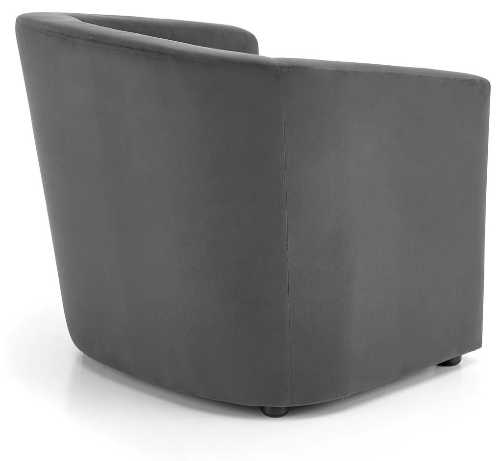 ENRICO leisure chair, grey