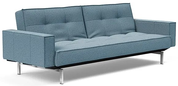Καναπές Κρεβάτι Splitback Chrome Με Μπράτσα 241*91*80εκ- ( 525)