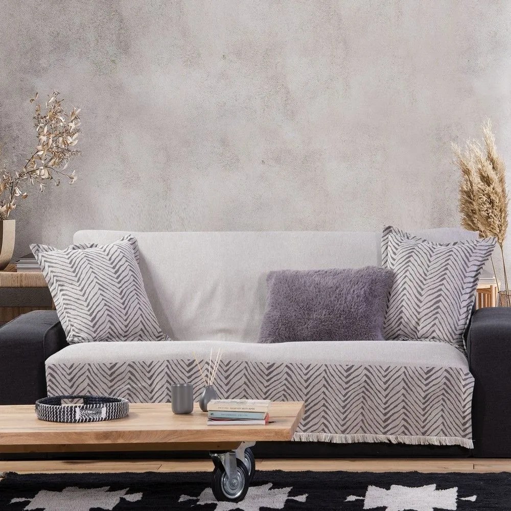 Ριχτάρι Marty Grey Nef-Nef Πολυθρόνα Cotton-Polyester