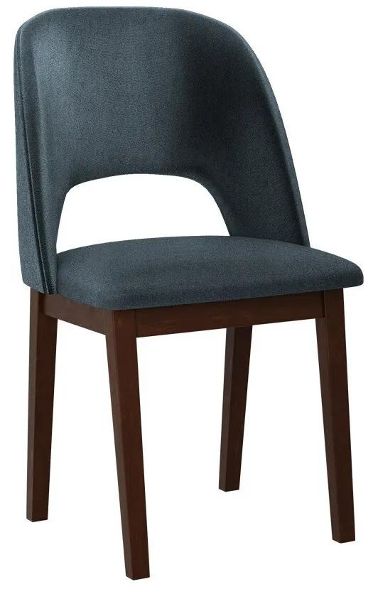 Καρέκλα Victorville 333, Καρυδί, Γκρι, 82x45x45cm, 6 kg, Ταπισερί, Ξύλινα, Ξύλο: Οξιά | Epipla1.gr