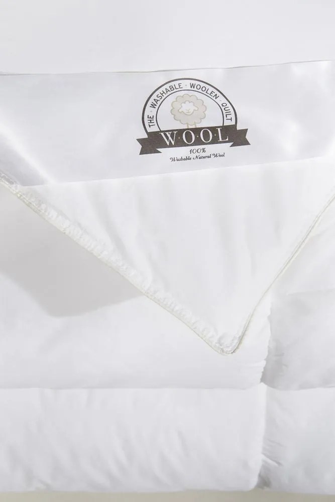 Πάπλωμα Μάλλινο Υπέρδιπλο Wool Natural Duvet 220x240 - La Luna