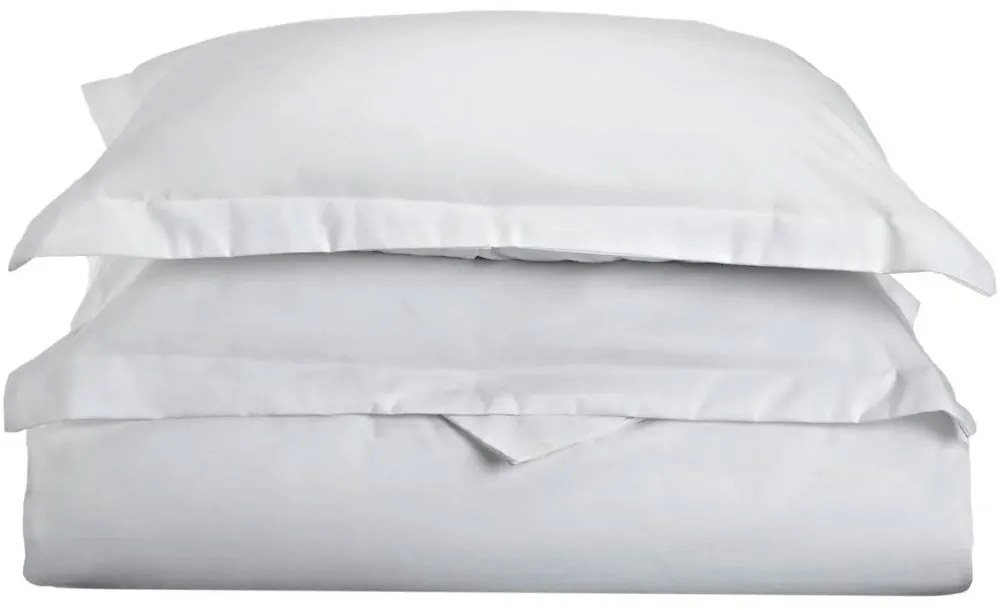 Πάπλωμα Luxury Unicolour 13 White Anna Riska Ημίδιπλο 160x240cm 100% Βαμβακοσατέν
