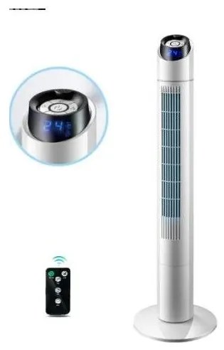 Ανεμιστήρας Δαπέδου Πύργος 50W Ασημί 110cm 02-00410 Lineme 02-00410 Ασημί