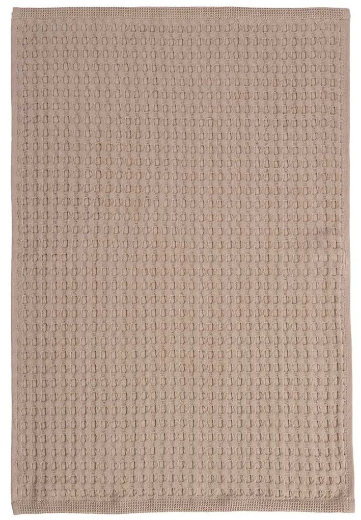 Ποτηρόπανο Πικέ (45x68) Nef-Nef Homeware Wafflow 24 Beige