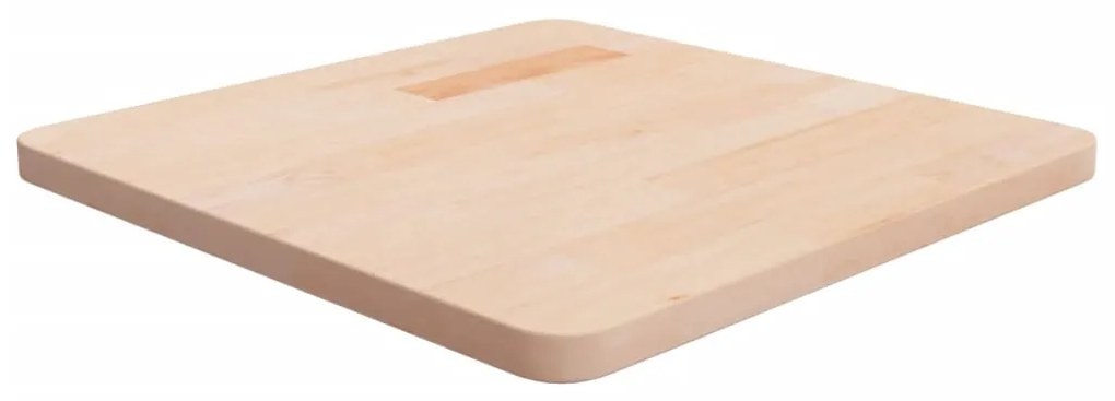 vidaXL Επιφάνεια Τραπεζιού Τετράγωνη 50x50x2,5 εκ. Μασίφ Ξύλο Δρυς