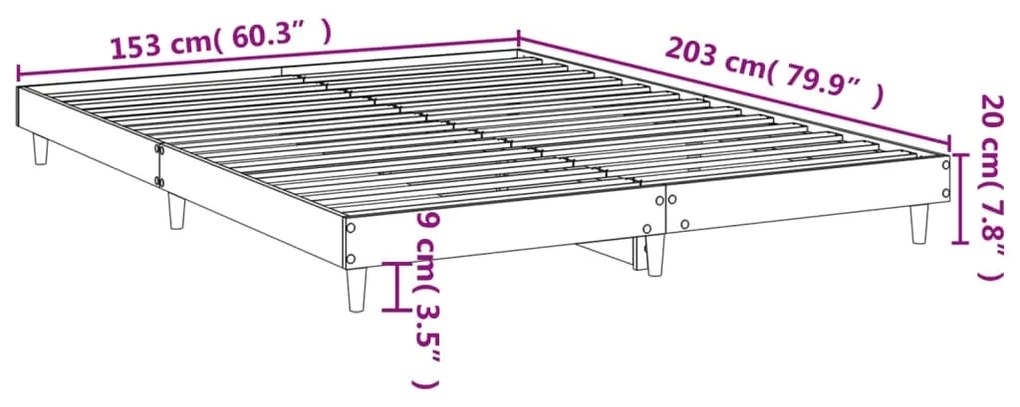 ΠΛΑΙΣΙΟ ΚΡΕΒΑΤΙΟΥ ΛΕΥΚΟ 160X200 ΕΚ. ΕΠΕΞΕΡΓΑΣΜΕΝΟ ΞΥΛΟ 832029