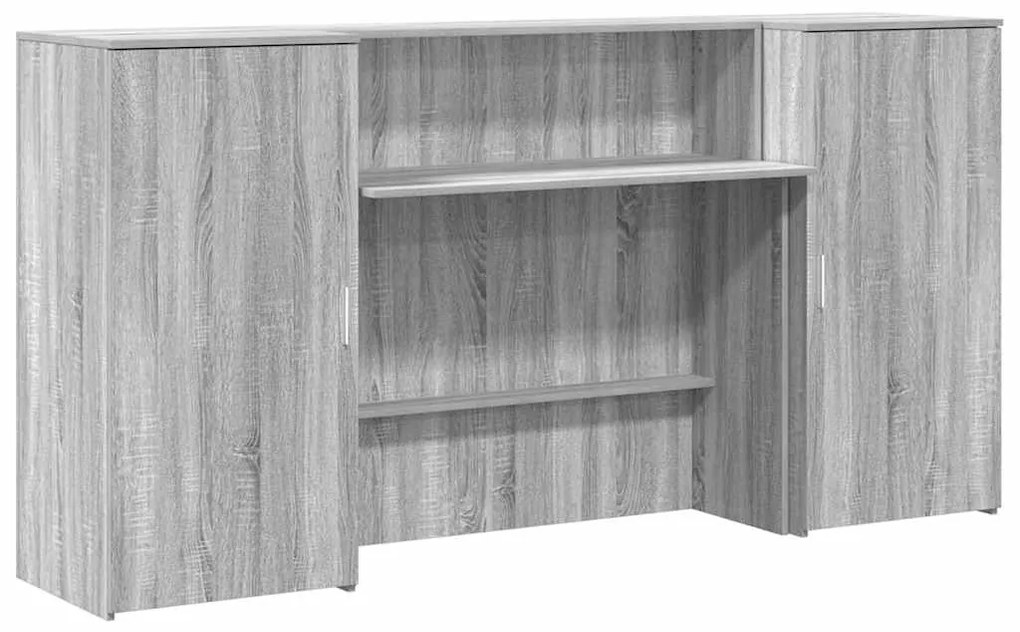 vidaXL Γραφείο υποδοχής 200x50x103,5 εκ. Επεξεργασμένο Ξύλο