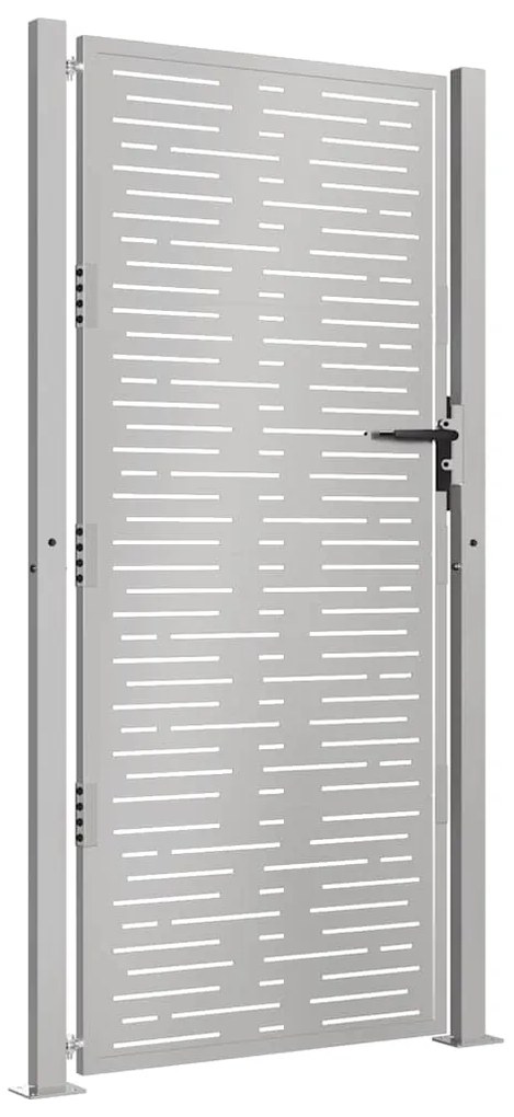 vidaXL Πύλη Κήπου με Τετράγωνο Σχέδιο 105 x 180 εκ. από Ατσάλι Corten