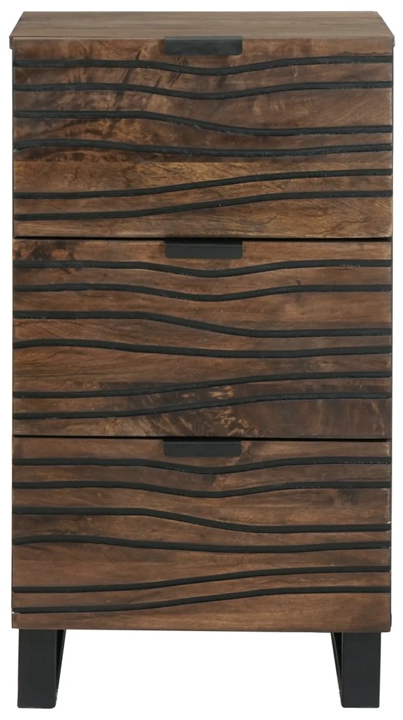 vidaXL Ντουλάπα - 40x33.5x75 εκ. Στερεό ξύλο μάνγκο