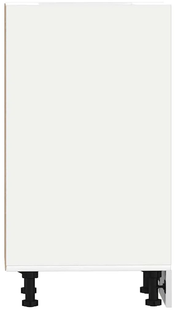 vidaXL Ντουλάπι "Riga" Λευκό 40x44,5x81,5 εκ. από Τεχνητό Ξύλο