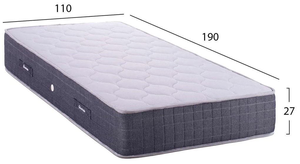 ΣΤΡΩΜΑ DREAMTOPIA CLOUD9 HM656.110 BONNELL SPRING 110x190 εκ.