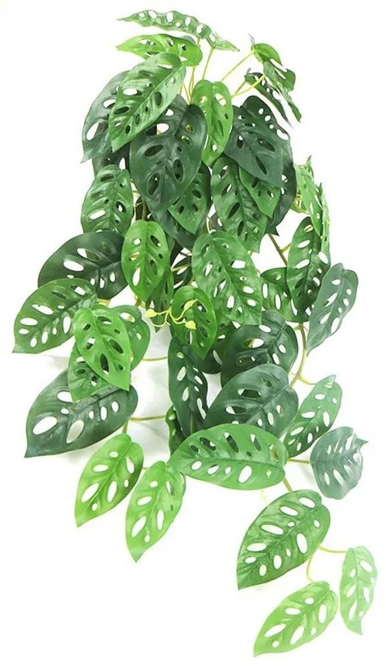 Τεχνητή Κρεμαστή Μονστέρα Adansonii 3091-7 85cm Green Supergreens Polyethylene