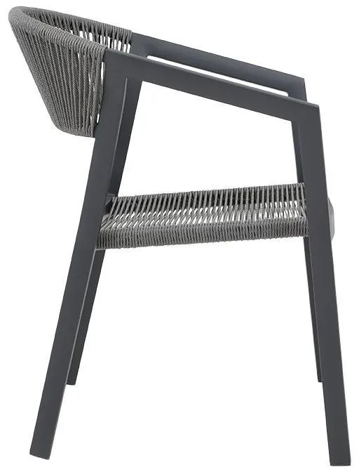 Καρέκλα Djenne Fylliana Γκρί 57x61x81 εκ. 57x61x81 εκ.