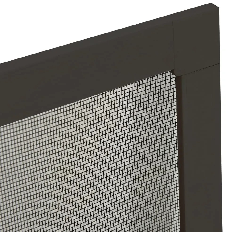vidaXL Σήτα Εντόμων για Παράθυρα Ανθρακί 90 x 120 εκ.