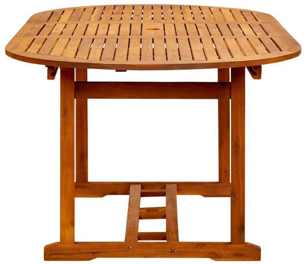 vidaXL Σετ Τραπεζαρίας Κήπου 7 Τεμαχίων Μπεζ από Συνθετικό Ρατάν