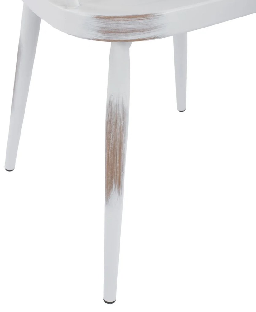 Καρέκλα - Πολυθρόνα YVONNE C5555.02 Αλουμινίου Λευκή Πατίνα 60x50x82 εκ. 60x50x82 εκ.