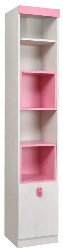 MATIS Στήλη βιτρίνα Numero 1V Ροζ Matis584617