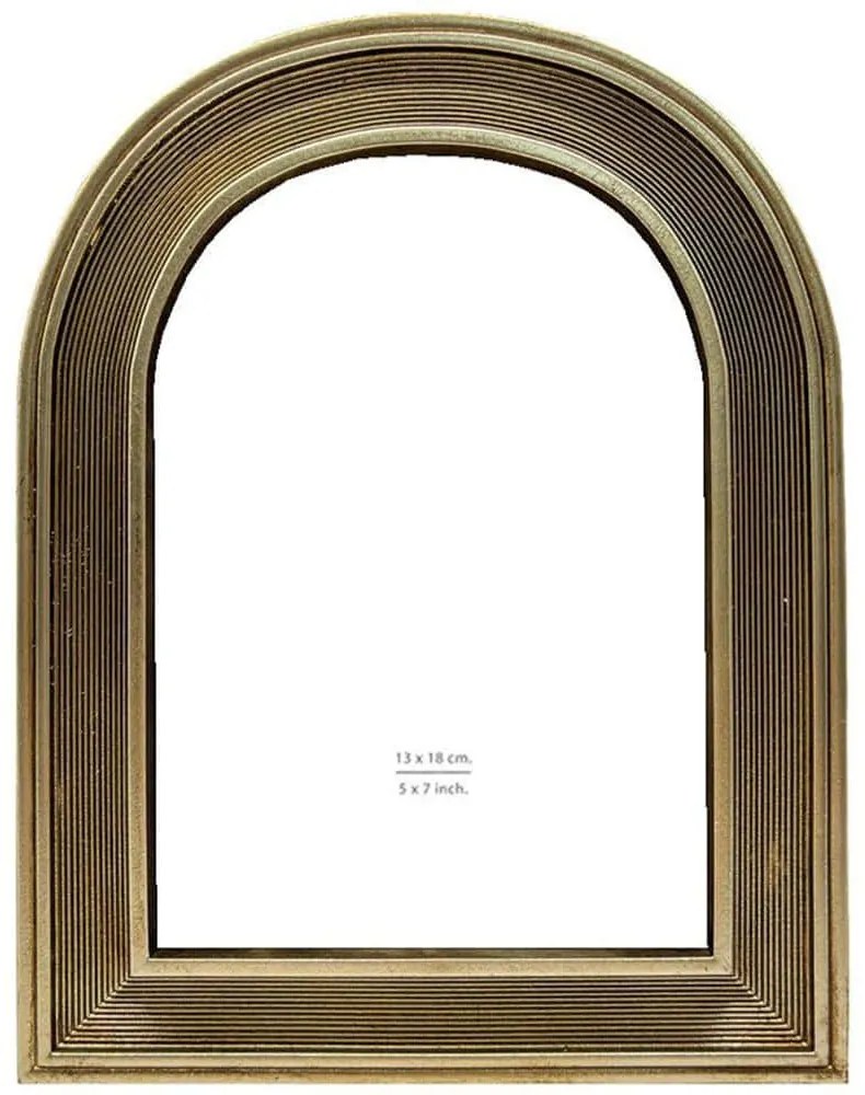 Κορνίζα Benedic 031134 13x18cm Gold Γυαλί,Polyresin