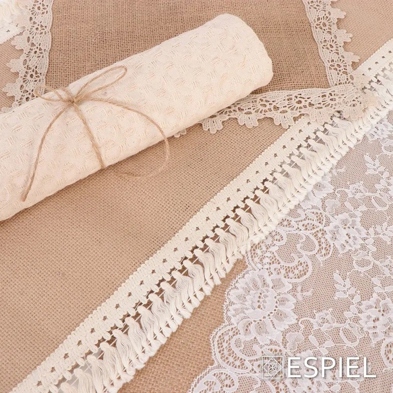 ΣΟΥΠΛΑ ΜΠΕΖ ΜΕ ΛΕΥΚΗ ΔΑΝΤΕΛΑ 30Χ450ΕΚ 6ΤΜΧ - ESPIEL - DYT104K6